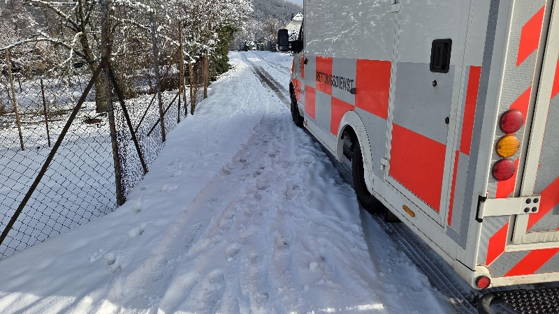 Einsatzfoto Tragehilfe für den ...